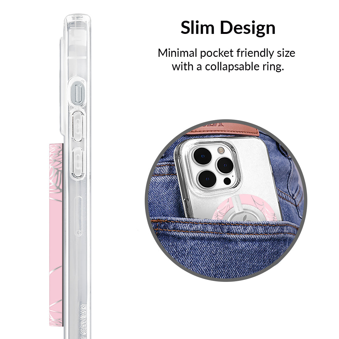 Widow’s Web Chrome MagSafe Grip Ring