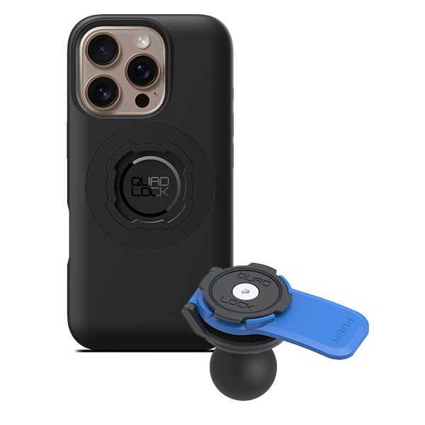 1" Ball Adaptor Motorcycle Kits - iPhone