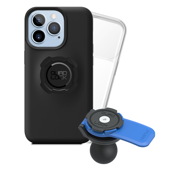 1" Ball Adaptor Motorcycle Kits - iPhone