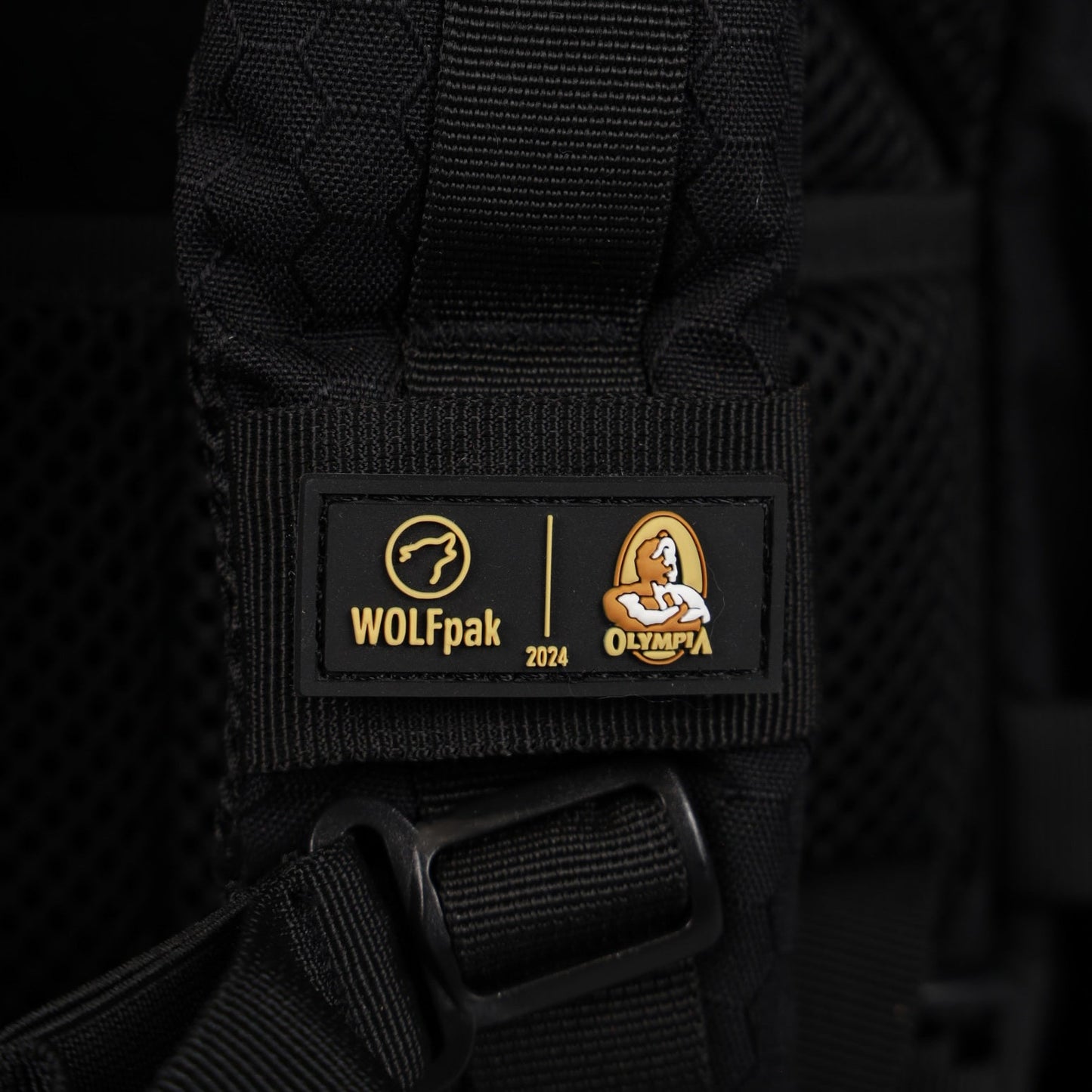 2024 Olympia 35L Backpack Black Hexagon
