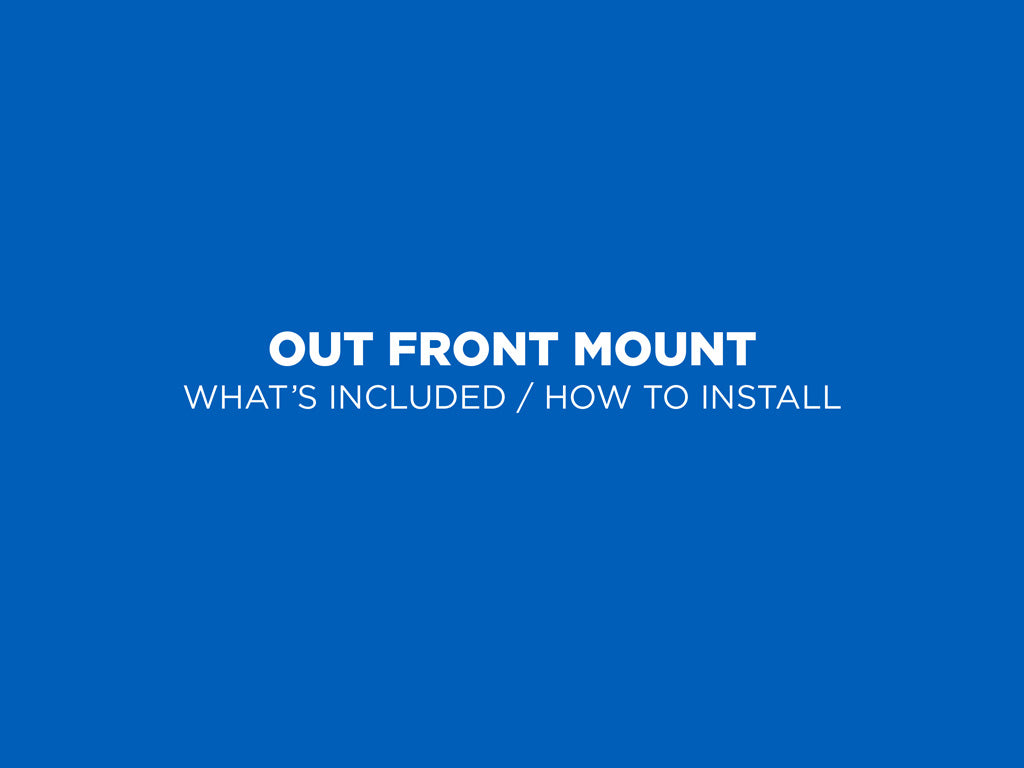 Cycling - Out Front Mounts