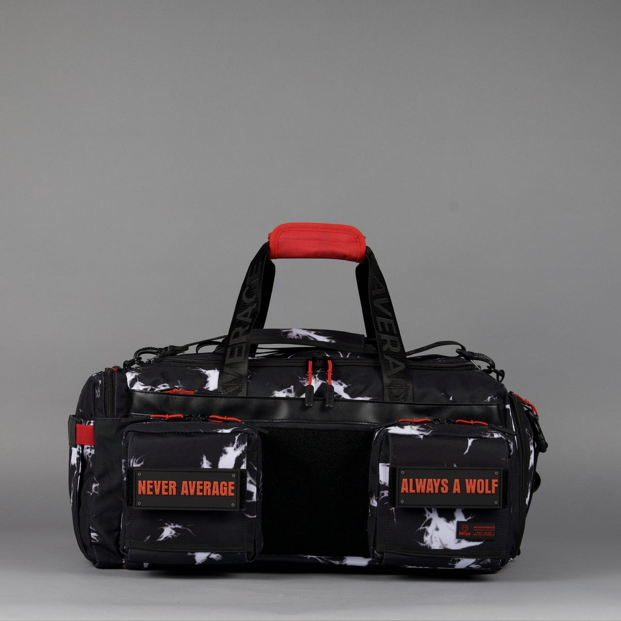 40L Ultimate Duffle Bag Black Lightning Immortal Red (SALE)