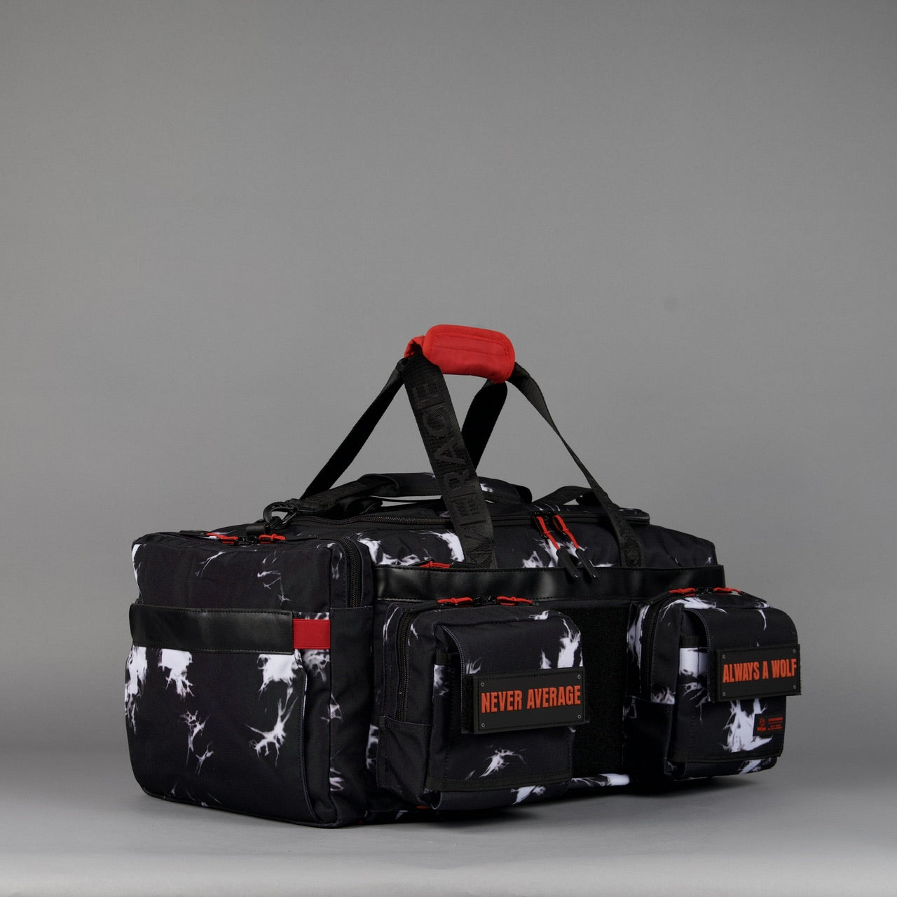 40L Ultimate Duffle Bag Black Lightning Immortal Red (SALE)