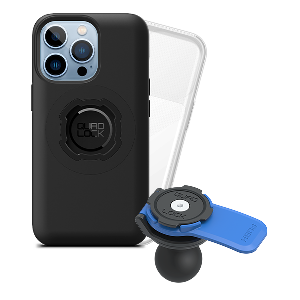 1" Ball Adaptor Motorcycle Kits - iPhone