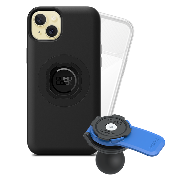1" Ball Adaptor Motorcycle Kits - iPhone
