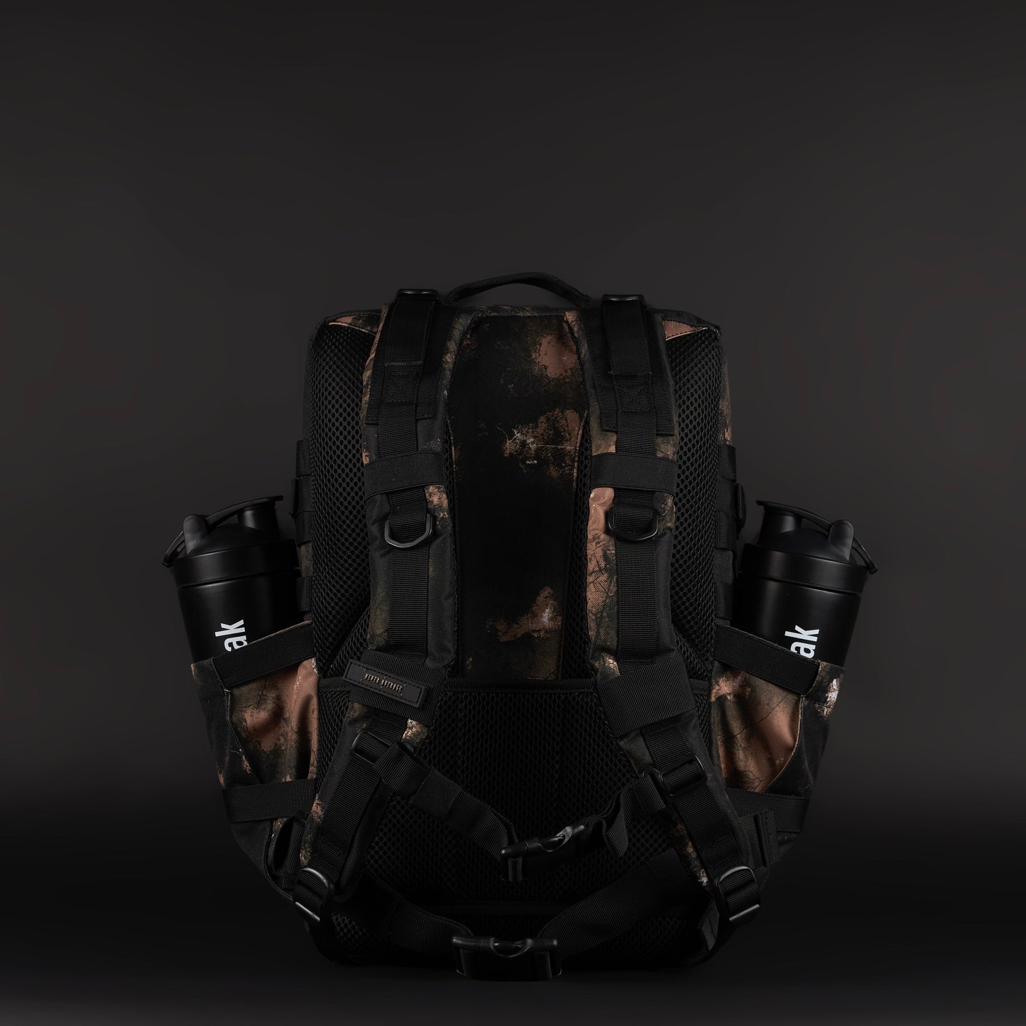 45L Backpack Black Steampunk