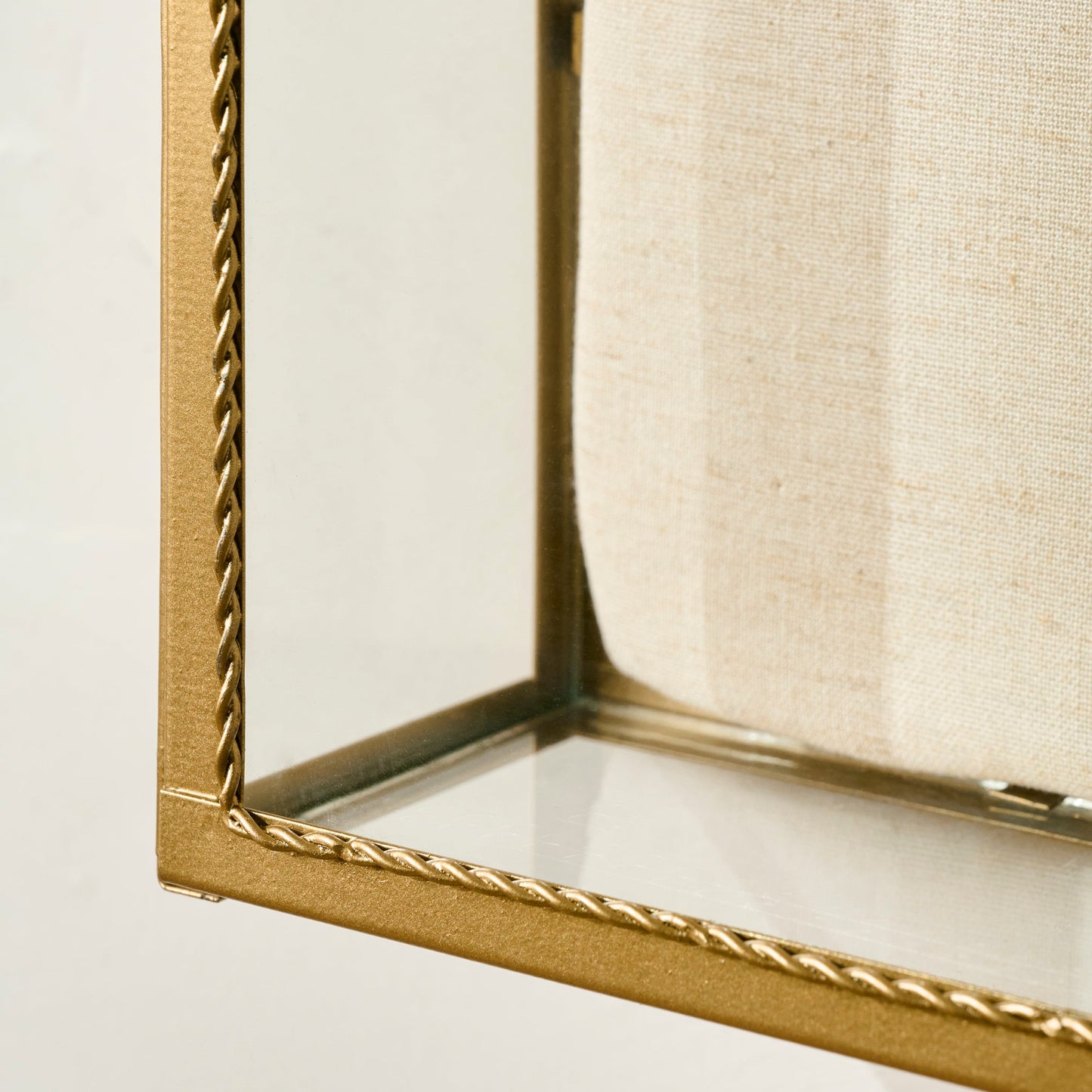 Your Story Brass Display Cabinet