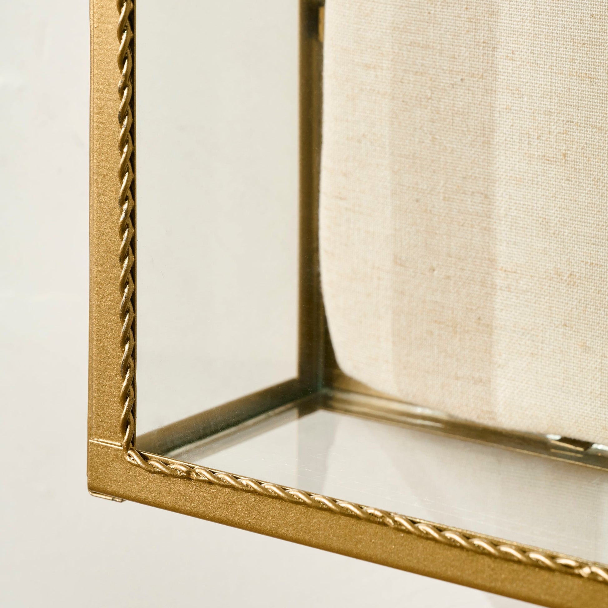 Your Story Brass Display Cabinet