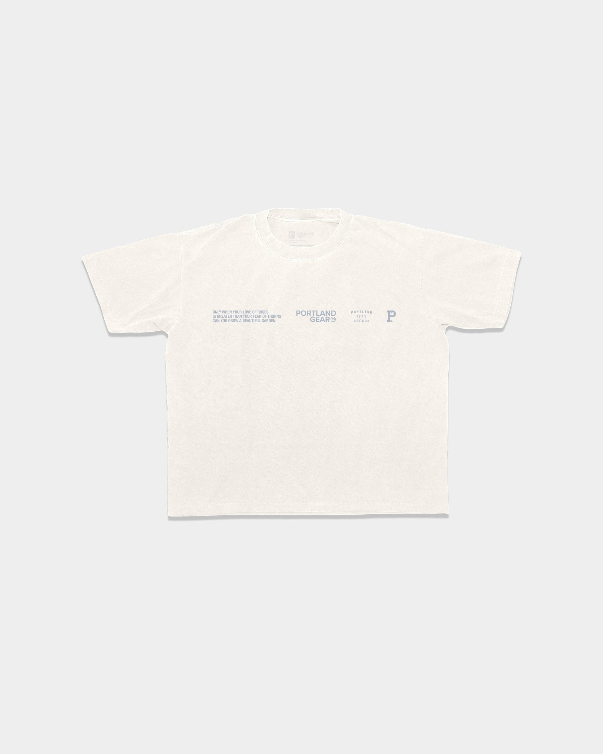 Women's All-American Slogan Tee - Cream