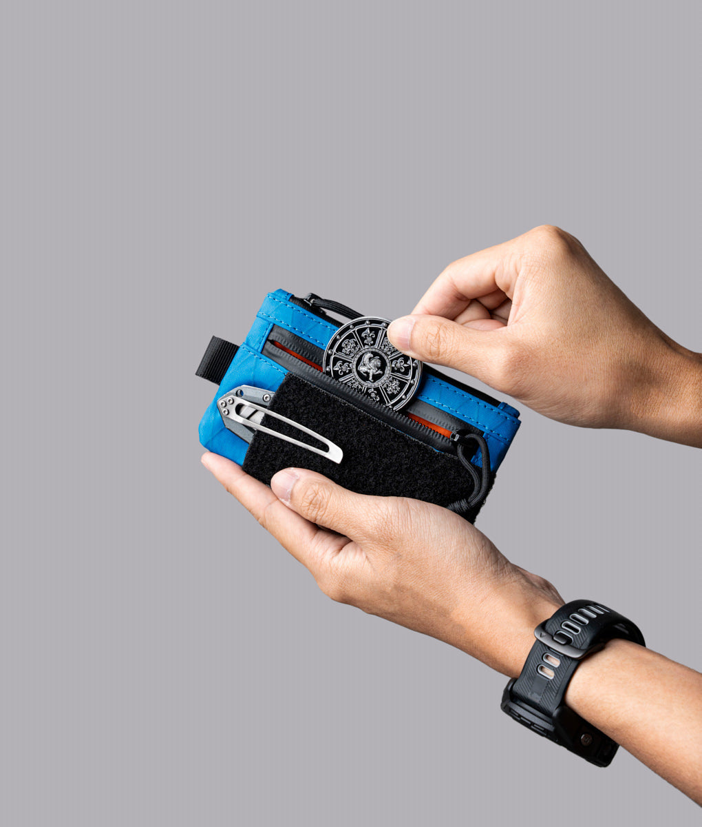 Zip Pouch Pro Hook & Loop - Vivid