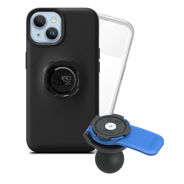 1" Ball Adaptor Motorcycle Kits - iPhone