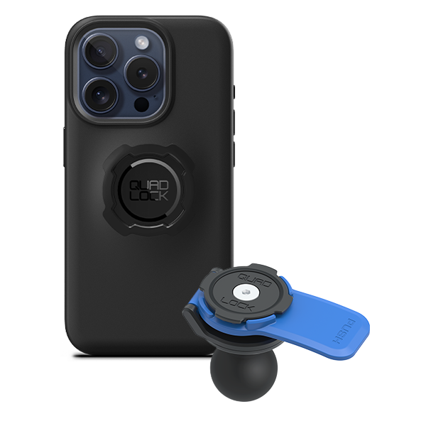1" Ball Adaptor Motorcycle Kits - iPhone