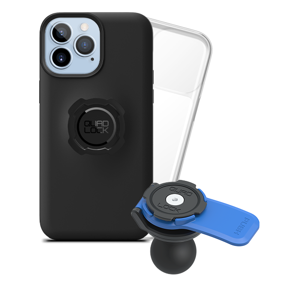 1" Ball Adaptor Motorcycle Kits - iPhone