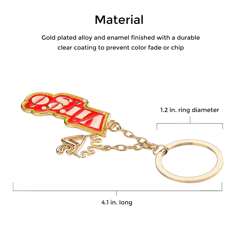 Zodiac Keychains